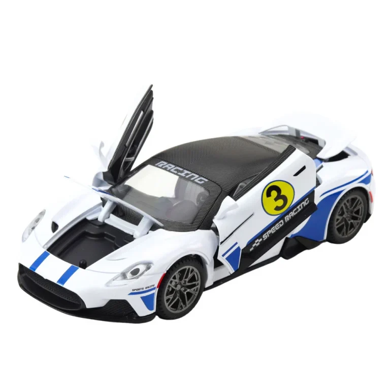 Metalna Svjetla Za Sportske Automobile Zvuci Vožnja Bijela 1:22 4