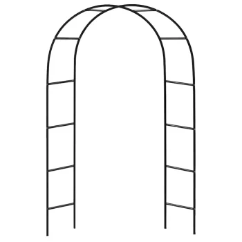 Metalna Vrtna Pergola Za Biljke, Potpora Za Penjačice, Luk 240x140 Cm 7