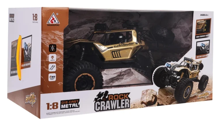 Metalni Mega Crawler 1:8 Zlatni 8