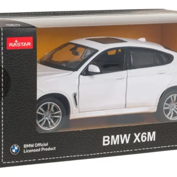 Metalni Automobil 1:24 Bmw X6m Bijeli Rastar 10