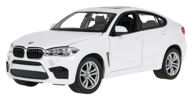 Metalni Automobil 1:24 Bmw X6m Bijeli Rastar 3