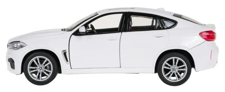 Metalni Automobil 1:24 Bmw X6m Bijeli Rastar 4