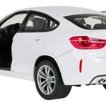 Metalni Automobil 1:24 Bmw X6m Bijeli Rastar 6