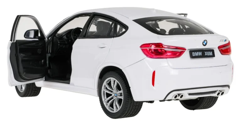 Metalni Automobil 1:24 Bmw X6m Bijeli Rastar 6