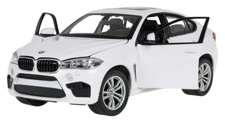 Metalni Automobil 1:24 Bmw X6m Bijeli Rastar 7