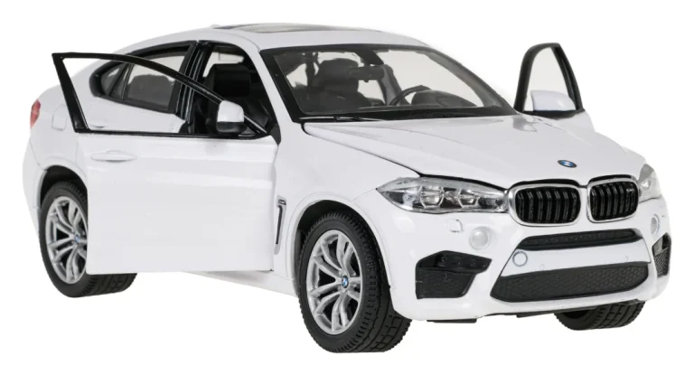 Metalni Automobil 1:24 Bmw X6m Bijeli Rastar 8