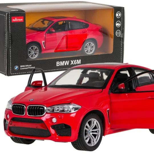 Metalni Automobil 1:24 Bmw X6m Crveni Rastar 1