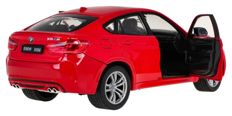 Metalni Automobil 1:24 Bmw X6m Crveni Rastar 10
