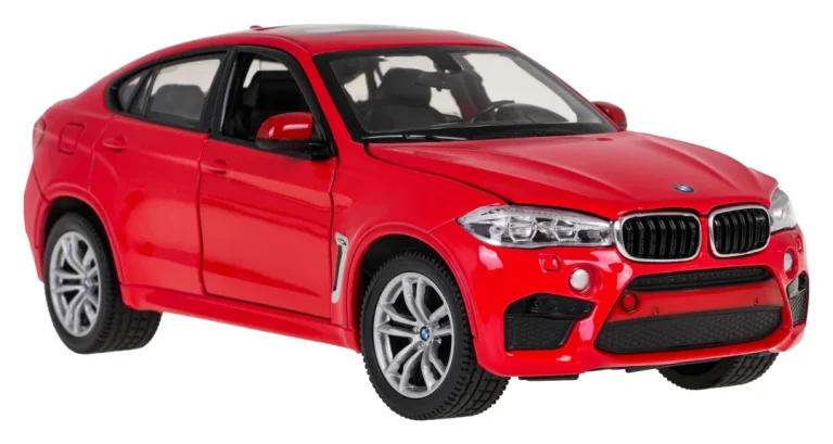 Metalni Automobil 1:24 Bmw X6m Crveni Rastar 2