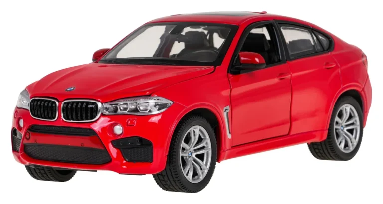 Metalni Automobil 1:24 Bmw X6m Crveni Rastar 3