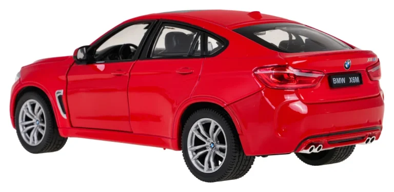 Metalni Automobil 1:24 Bmw X6m Crveni Rastar 5