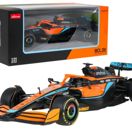 Metalni Automobil 1:24 Mclaren F1 Mcl36 Narančasti Rastar 1