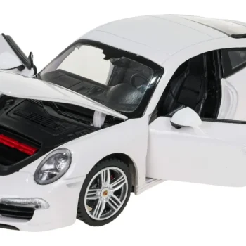 Metalni Automobil 1:24 Porsche 911 Bijeli Rastar 10