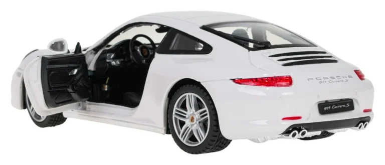 Metalni Automobil 1:24 Porsche 911 Bijeli Rastar 11