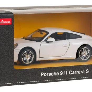 Metalni Automobil 1:24 Porsche 911 Bijeli Rastar 12