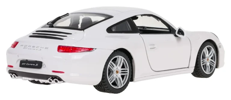 Metalni Automobil 1:24 Porsche 911 Bijeli Rastar 6