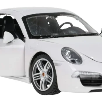 Metalni Automobil 1:24 Porsche 911 Bijeli Rastar 8