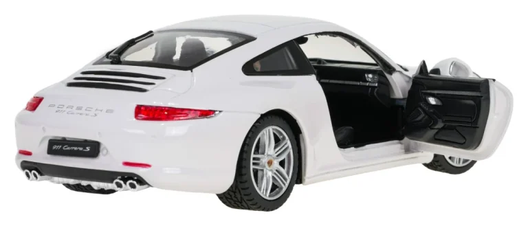 Metalni Automobil 1:24 Porsche 911 Bijeli Rastar 9