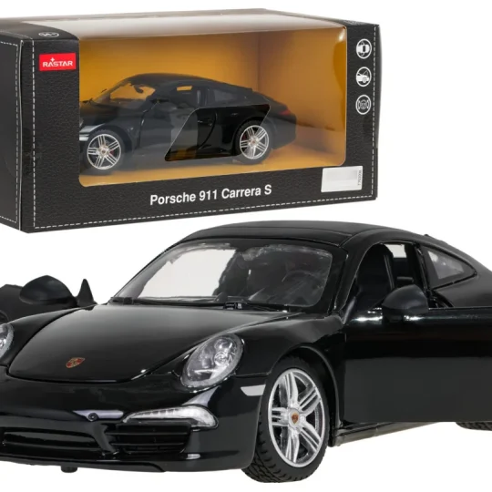 Metalni Automobil 1:24 Porsche 911 Crni Rastar 1