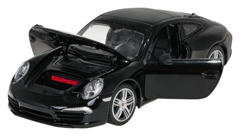 Metalni Automobil 1:24 Porsche 911 Crni Rastar 12
