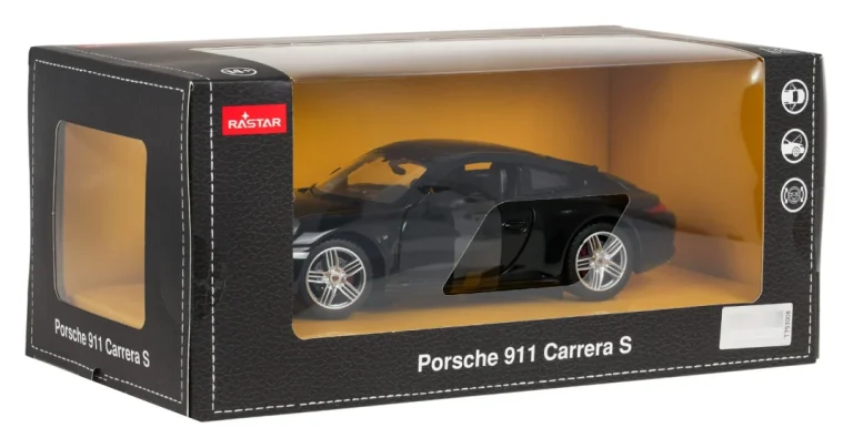 Metalni Automobil 1:24 Porsche 911 Crni Rastar 14