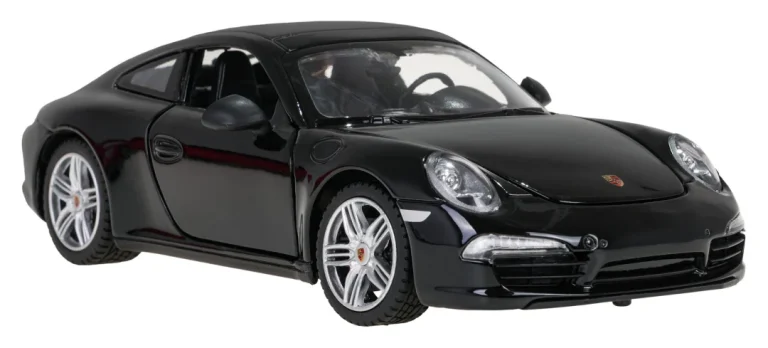 Metalni Automobil 1:24 Porsche 911 Crni Rastar 3