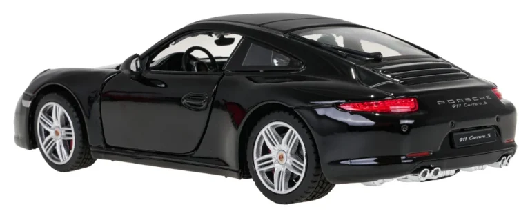 Metalni Automobil 1:24 Porsche 911 Crni Rastar 6
