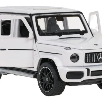 Metalni Automobil 1:32 Mercedes Benz Amg G63 Sa Zvukom, Bijeli Rastar 10