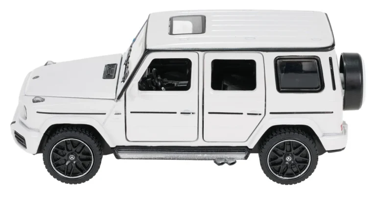 Metalni Automobil 1:32 Mercedes Benz Amg G63 Sa Zvukom, Bijeli Rastar 11