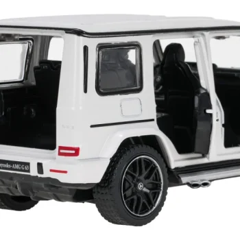 Metalni Automobil 1:32 Mercedes Benz Amg G63 Sa Zvukom, Bijeli Rastar 13