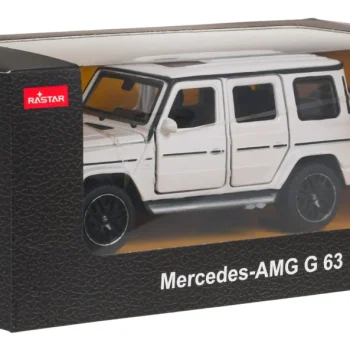 Metalni Automobil 1:32 Mercedes Benz Amg G63 Sa Zvukom, Bijeli Rastar 14