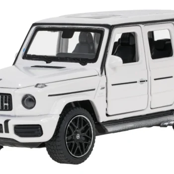 Metalni Automobil 1:32 Mercedes Benz Amg G63 Sa Zvukom, Bijeli Rastar 2