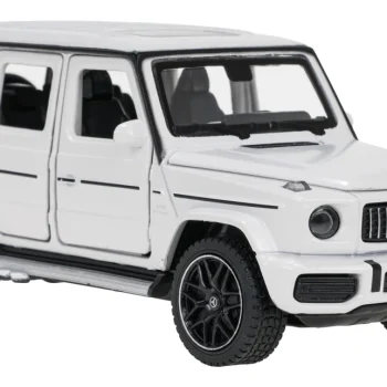 Metalni Automobil 1:32 Mercedes Benz Amg G63 Sa Zvukom, Bijeli Rastar 3