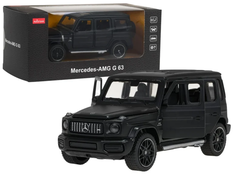 Metalni Automobil 1:32 Mercedes Benz Amg G63 Sa Zvukom, Crni Rastar 1