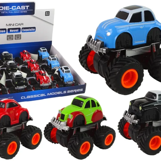Metalni Automobil S Velikim Kotačima, Razni Dizajni Hxhg08 1