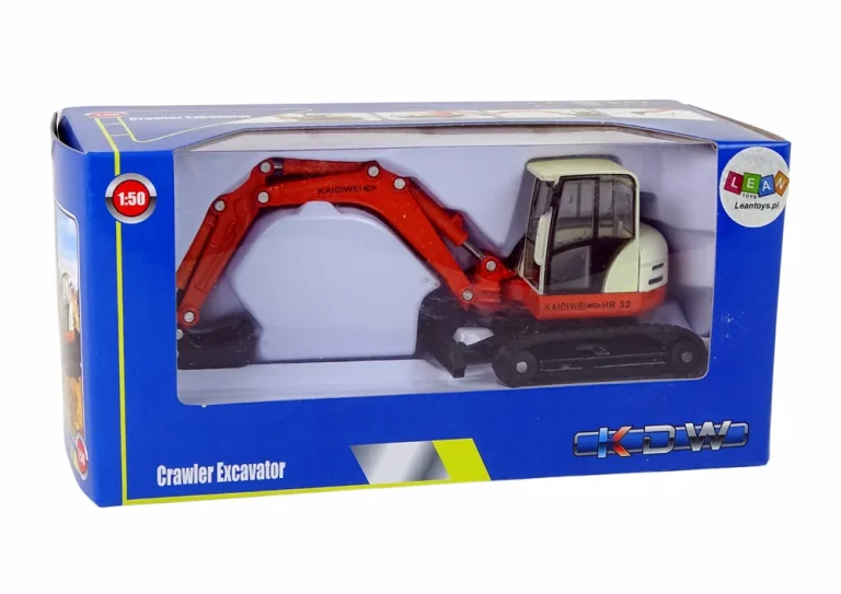 Metalni Bager S Velikom Rukom, Lijevani Model U Mjerilu 1:50 4
