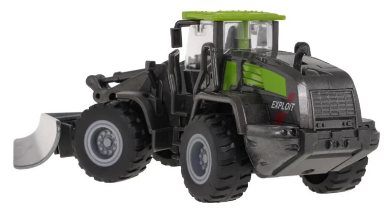Metalni Buldožer Crno Zeleni 3+ 4