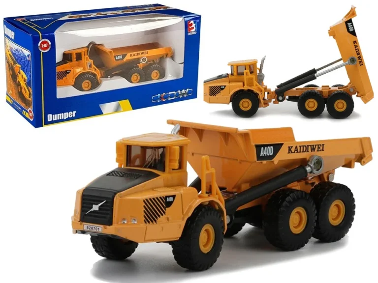 Metalni Kiper Kamion 1:87 Lijevani Model 1