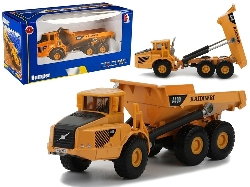 Metalni Kiper Kamion 1:87 Lijevani Model 1