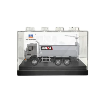 Metalni Kolekcionarski Model Kiper Kamiona Huina Silver 1:80 3