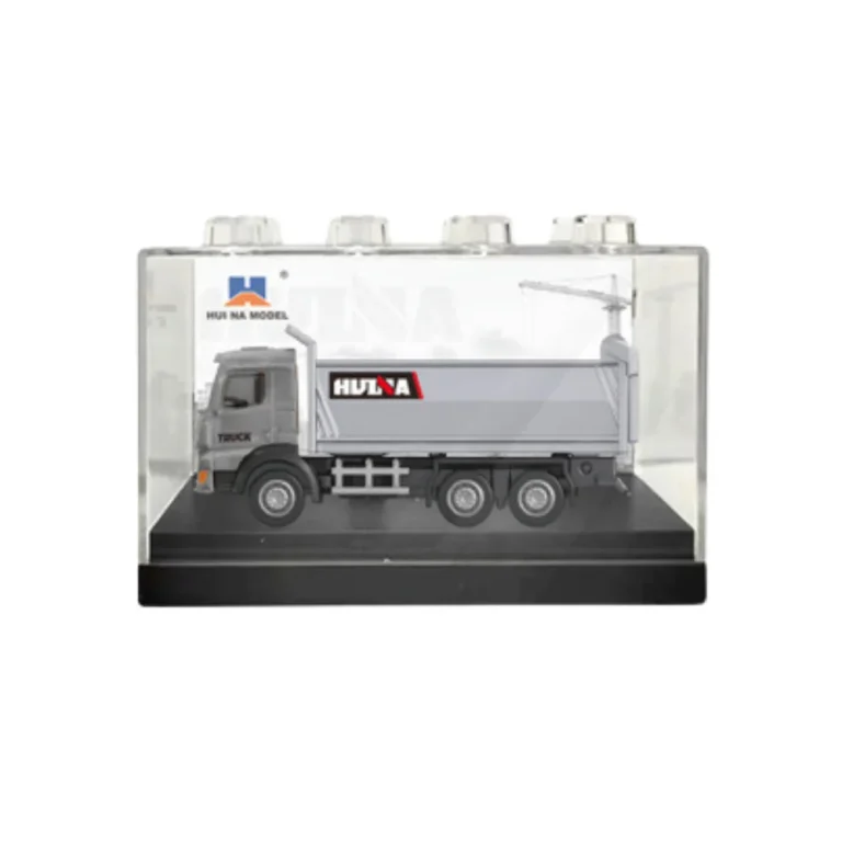 Metalni Kolekcionarski Model Kiper Kamiona Huina Silver 1:80 3