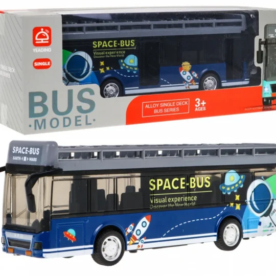 Metalni Model Autobusa Sa Zvukom I Svjetlima 1