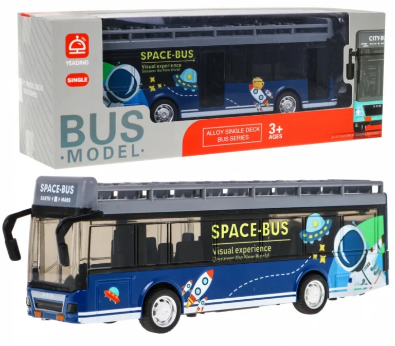 Metalni Model Autobusa Sa Zvukom I Svjetlima 1