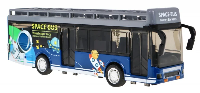 Metalni Model Autobusa Sa Zvukom I Svjetlima 5