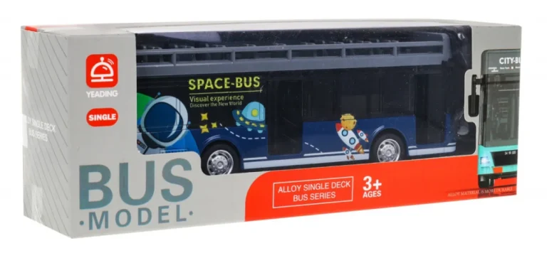 Metalni Model Autobusa Sa Zvukom I Svjetlima 7