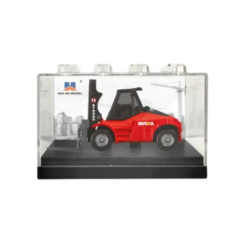 Metalni Model Viličara Huina 1:80, Crveni 3
