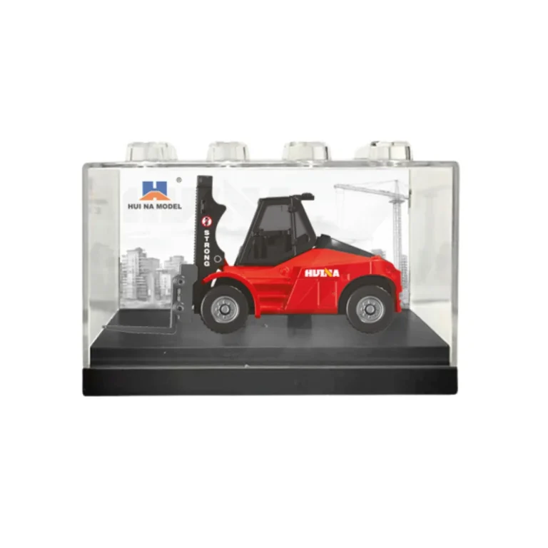 Metalni Model Viličara Huina 1:80, Crveni 3