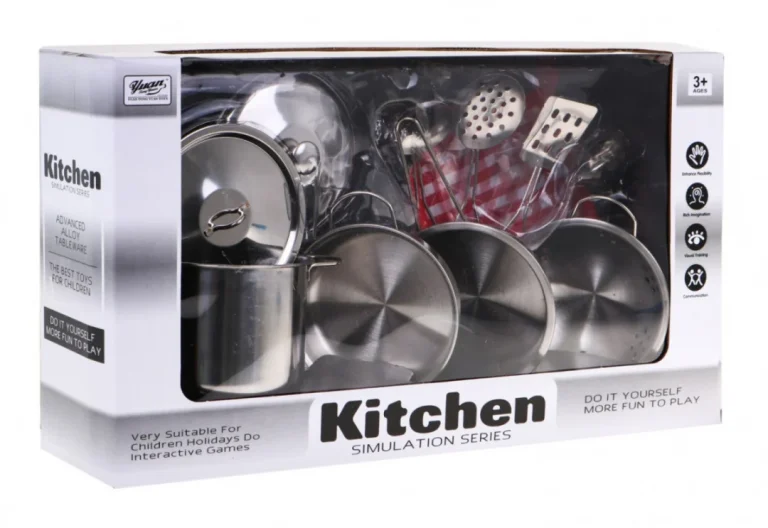 Metalni Set Lonaca Za Djecu, 11 Kom, 3+ 7