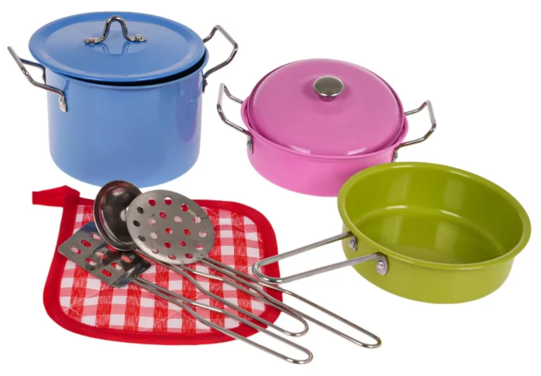 Metalni Set šarenih Lonaca + Pribor 2