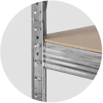 Metalni Skladišni Regal 150 X 75 X 30 Plonos 470000 6